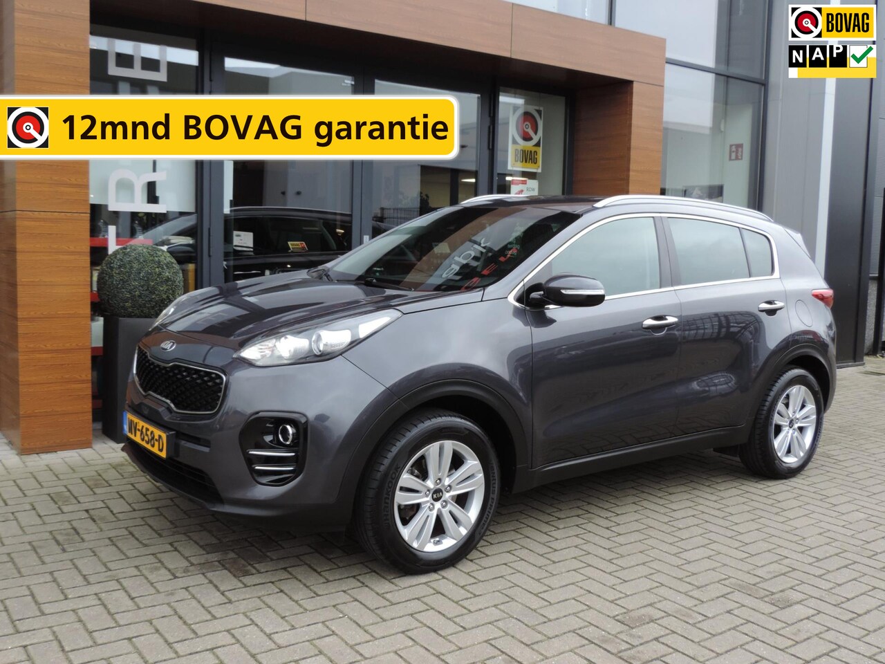 Kia Sportage - 1.6 GDI DynamicLine | 1e Eig | CarPlay | 17” Lm-velgen | Cruise contr | Navi | Camera | EC - AutoWereld.nl