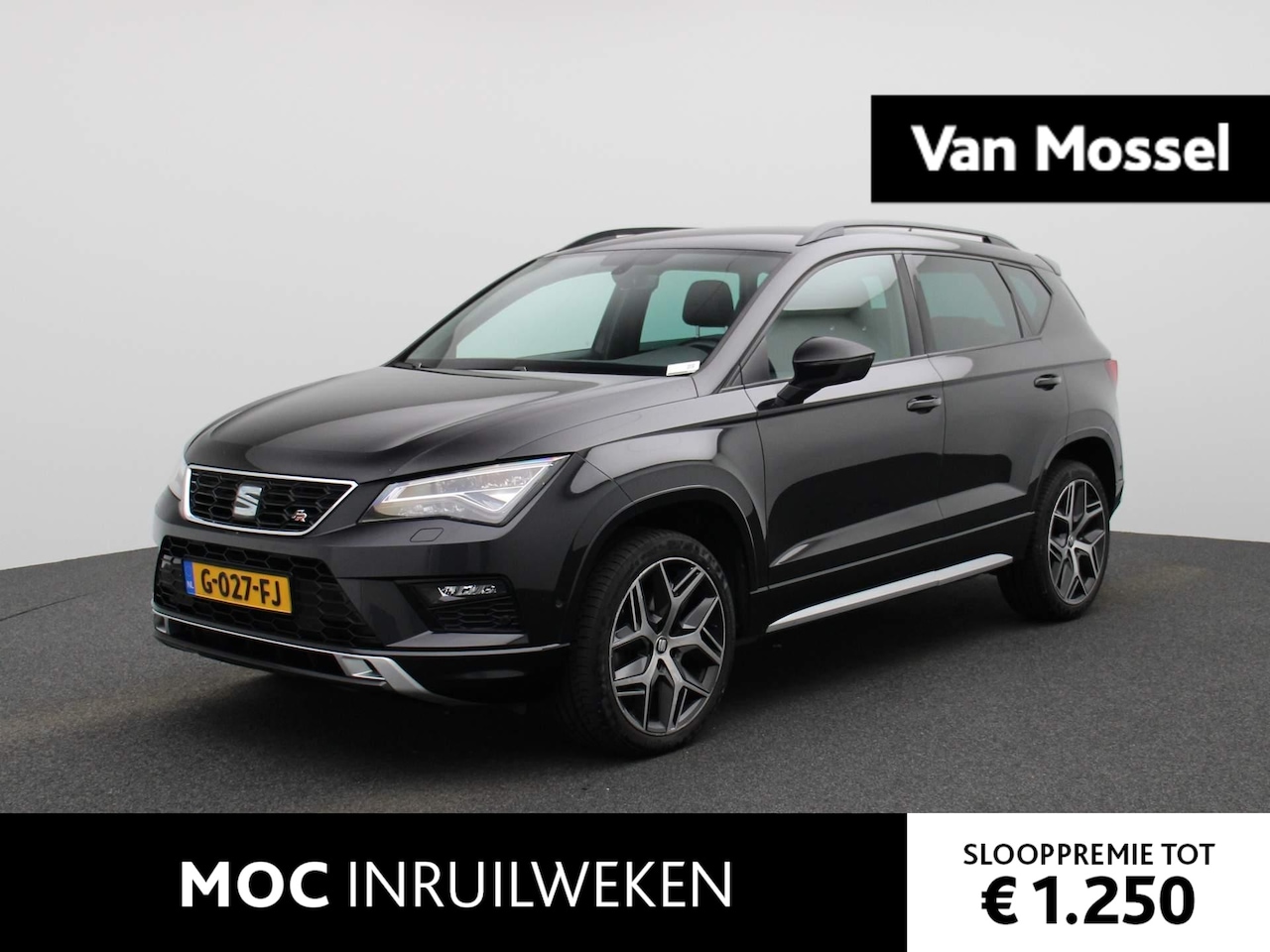 Seat Ateca - 1.5 TSI FR Business Intense | Navigatie | Clima | Parkeersensoren | Lichtmetalen Velgen | - AutoWereld.nl