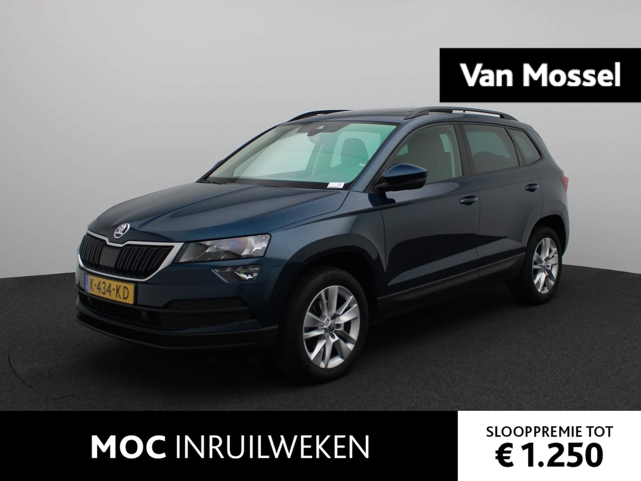 Skoda Karoq - 1.5 TSI ACT Style | Clima | Navigatie | Lichtmetalen Velgen | Parkeersensoren | - AutoWereld.nl