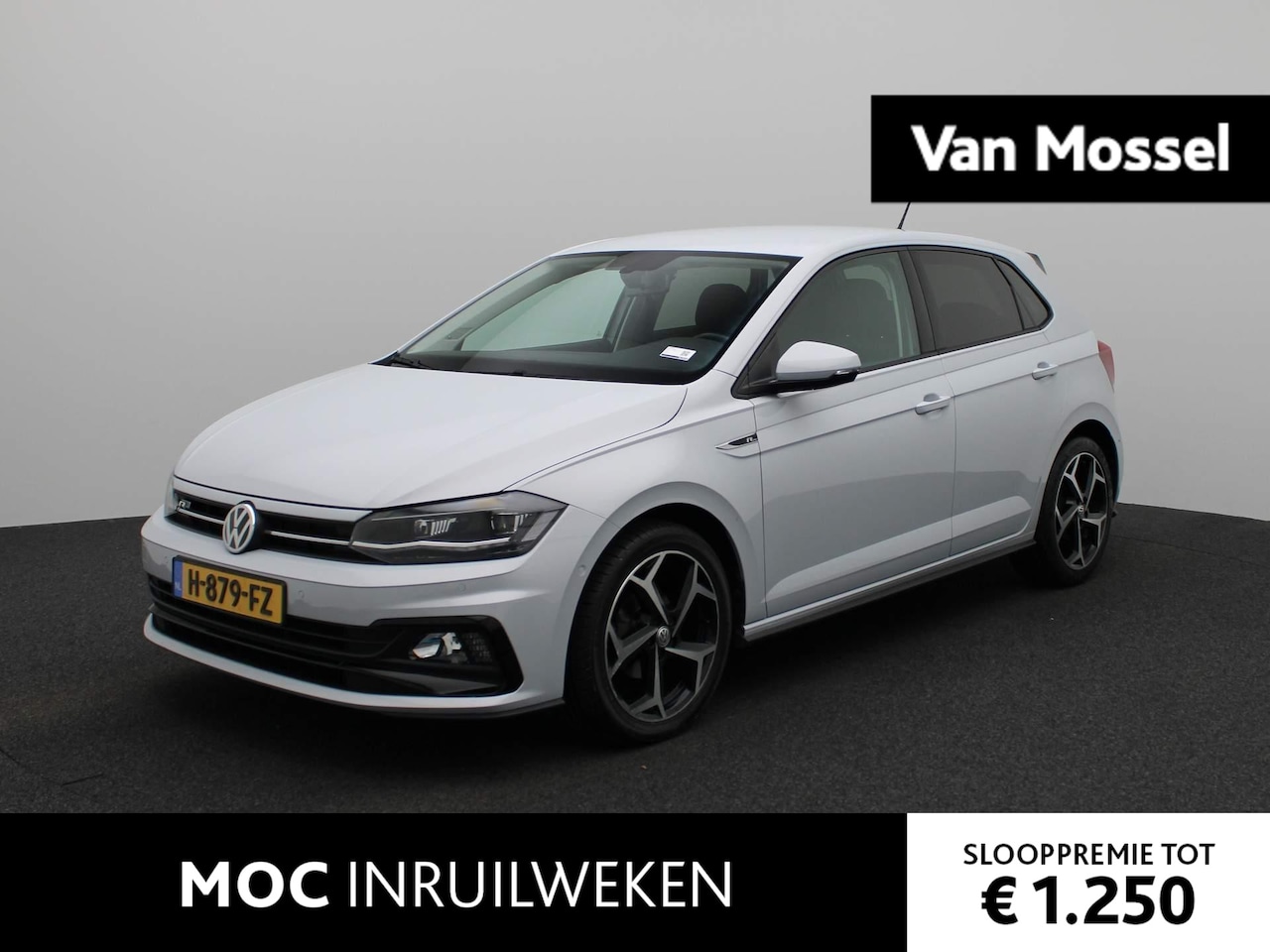 Volkswagen Polo - 1.0 TSI Highline Business | R-Line Exterieur | Parkeersensoren | Adaptief Cruise Control | - AutoWereld.nl