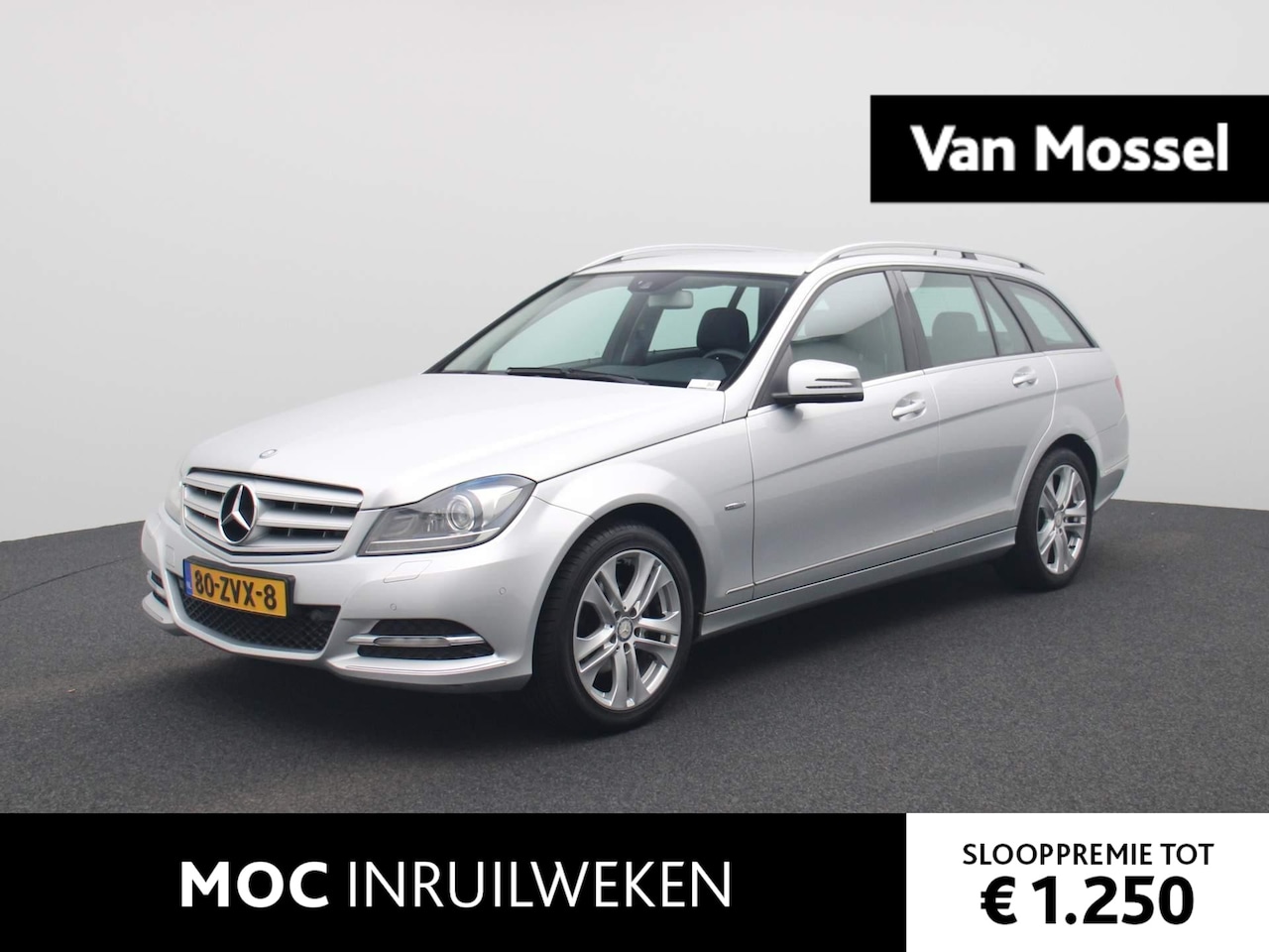 Mercedes-Benz C-klasse Estate - 180 Aut. Avantgarde | 1e-Eigenaar | Navi | Xenon | Half Leder | - AutoWereld.nl