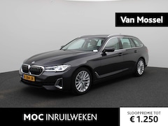 BMW 5-serie Touring - 520i High Executive Edition | Leder | Navigatie | Clima | Parkeersensoren | Lichtmetalen V