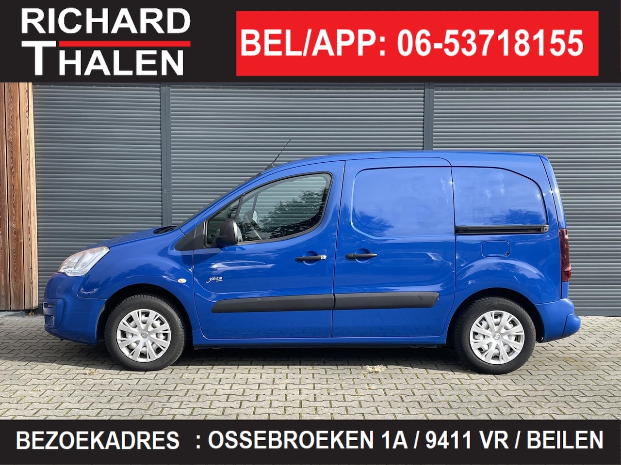 Peugeot Partner - New GB 120 L1 1.6 BlueHDi 100pk AUTOMAAT | TRAKHAAK | NAVIGATIE | CAMERA | - AutoWereld.nl