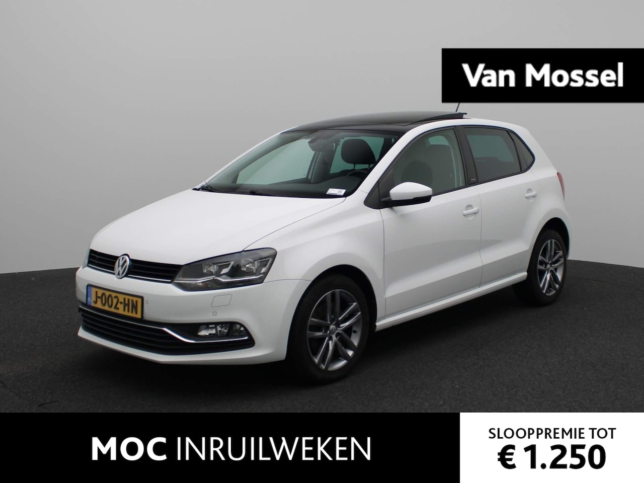 Volkswagen Polo - 1.2 TSI First Edition | Navi | ECC | Schuifdak | PDC | LMV | - AutoWereld.nl