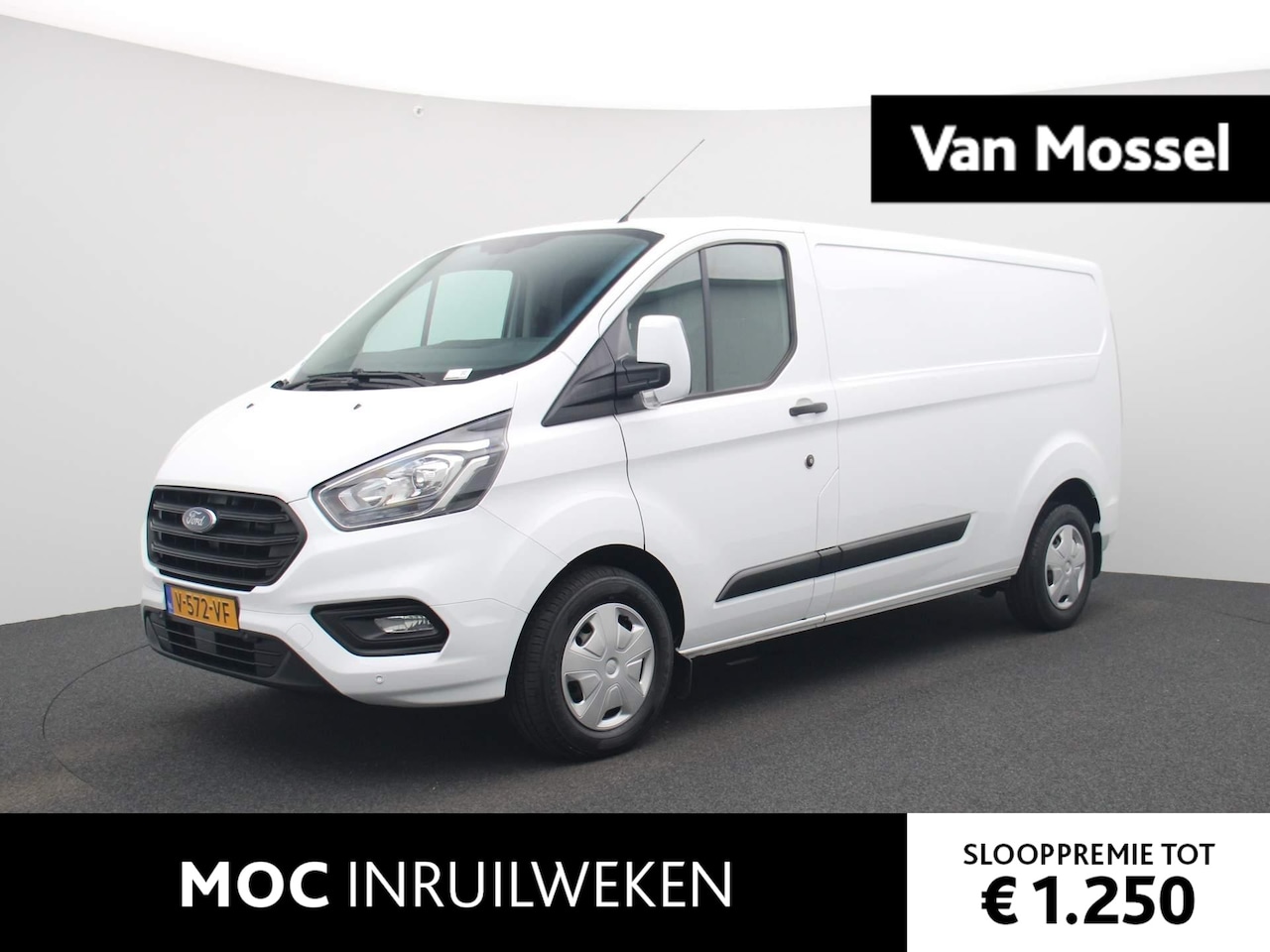 Ford Transit Custom - 340 2.0 TDCI L2H1 Trend | Airconditioning | Parkeersensoren | Zijschuifdeur | - AutoWereld.nl