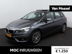 BMW 2-serie Active Tourer - 220i | Navigatie | Schuifdak | Clima | Parkeersensoren | Lichtmetalen Velgen |