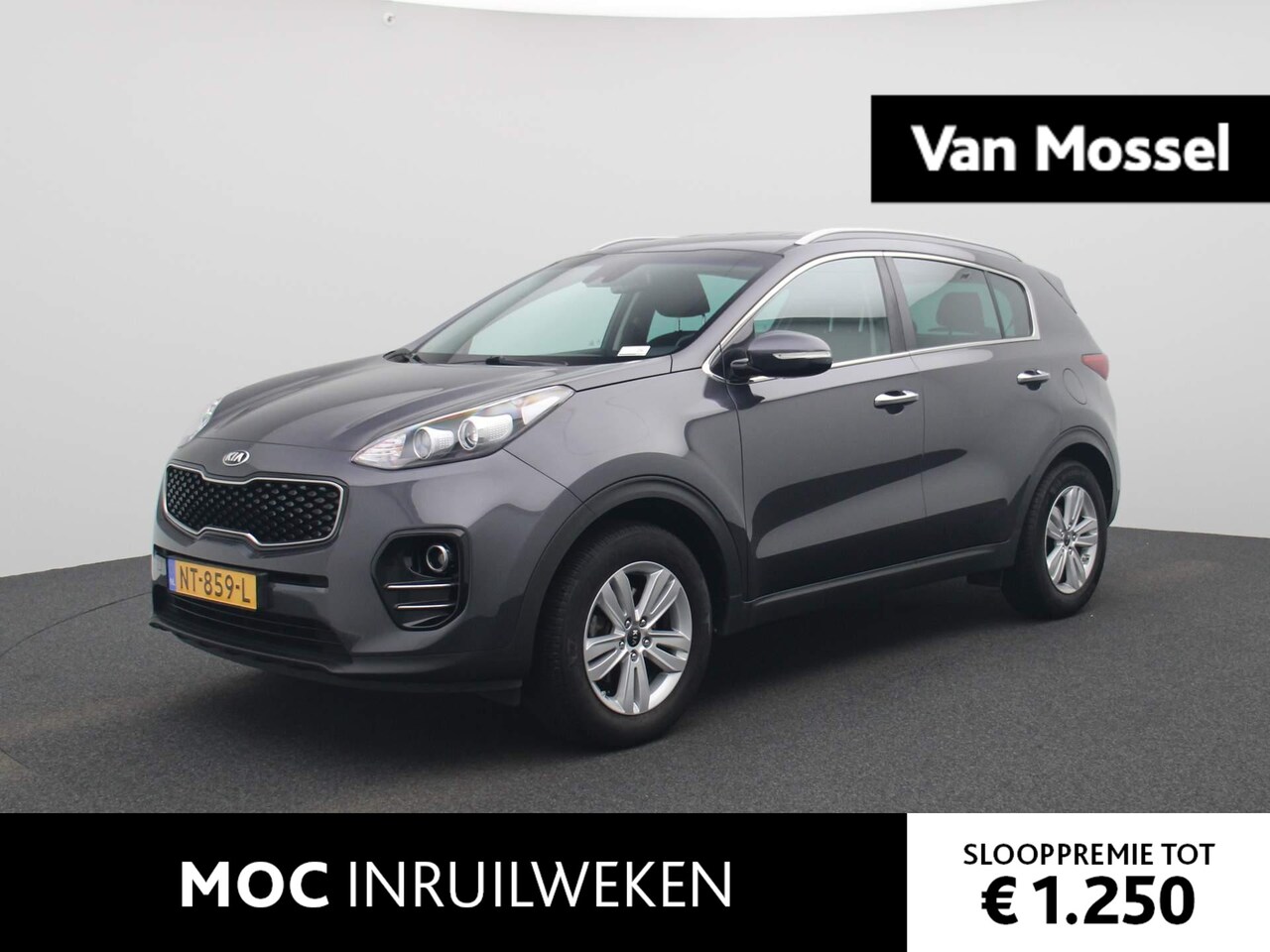 Kia Sportage - 1.6 GDI DynamicLine | Clima | Navigatie | Lichtmetalen Velgen | Parkeersensoren | Camera | - AutoWereld.nl