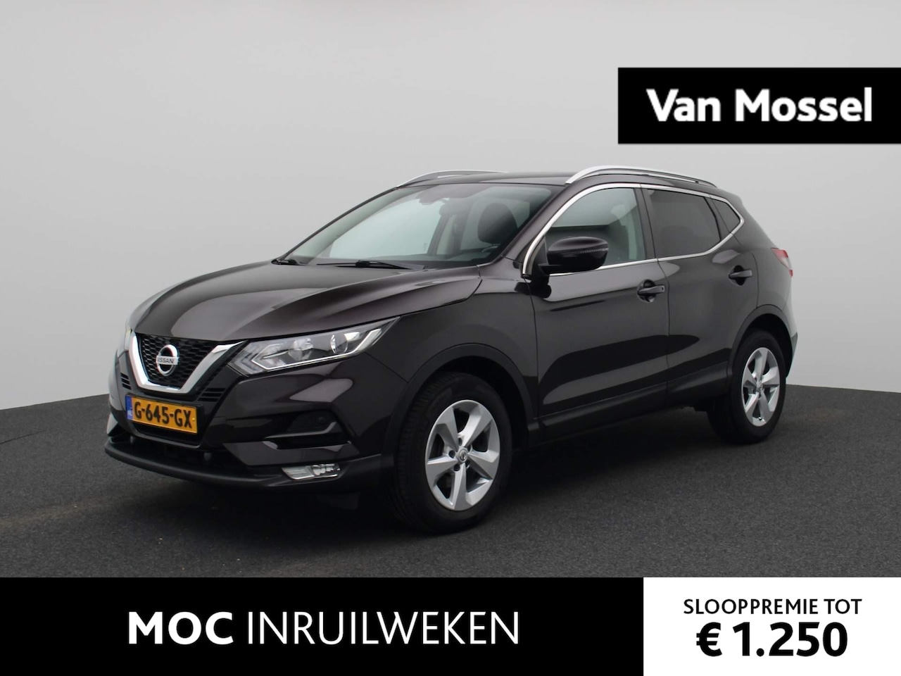 Nissan Qashqai - 1.3 DIG-T Acenta | PANORAMADAK | NAVIGATIE | ACHTERUITRIJCAMERA | CRUISE CONTROL | CLIMATE - AutoWereld.nl