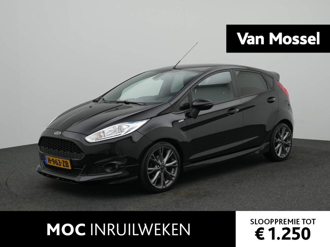 Ford Fiesta - 1.0 EcoBoost Titanium Automaat | ST-Line | Navi | Camera | Cruise | Keyless | Verwarmde Vo - AutoWereld.nl