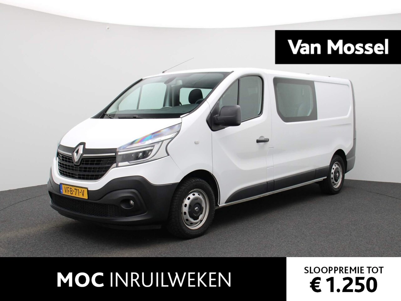 Renault Trafic - 2.0 dCi 145 T29 L2H1 DC Comfort | Airco | Navi | PDC | - AutoWereld.nl