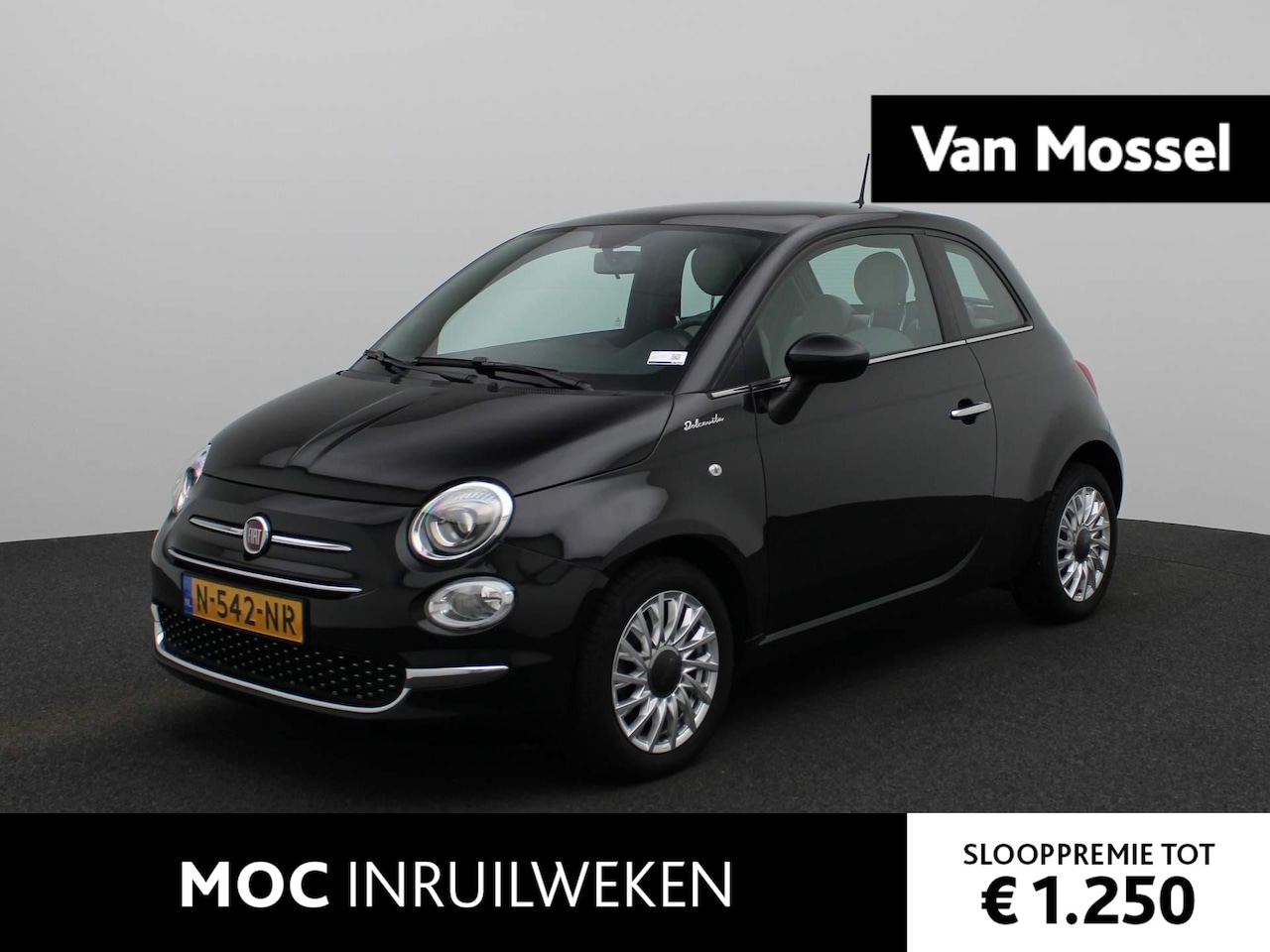 Fiat 500 - 1.0 Hybrid Dolcevita | Airco | Pano | PDC | LMV | - AutoWereld.nl