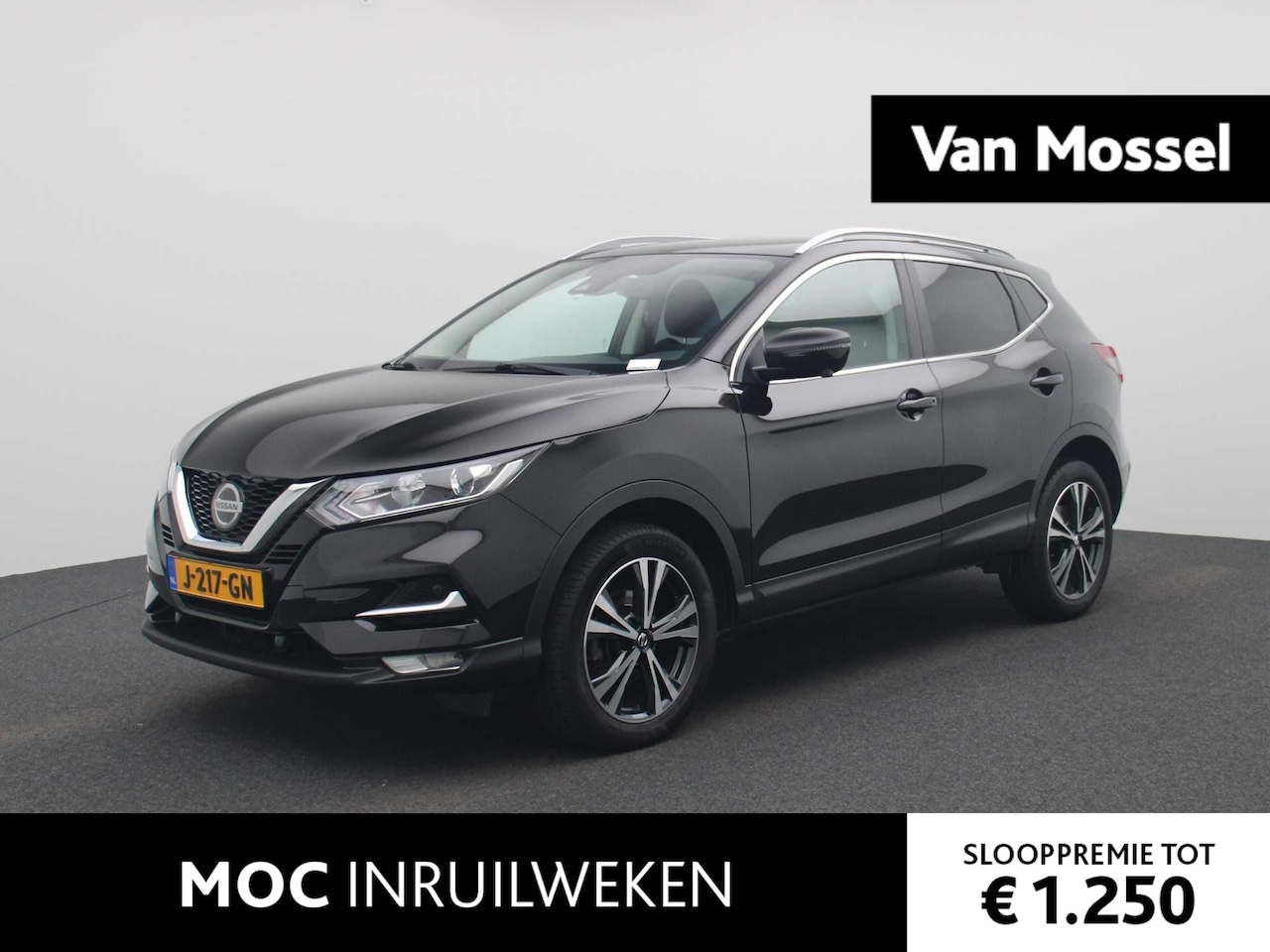 Nissan Qashqai - 1.3 DIG-T N-Connecta | ECC | Navi | LMV | Panorama | PDC | - AutoWereld.nl