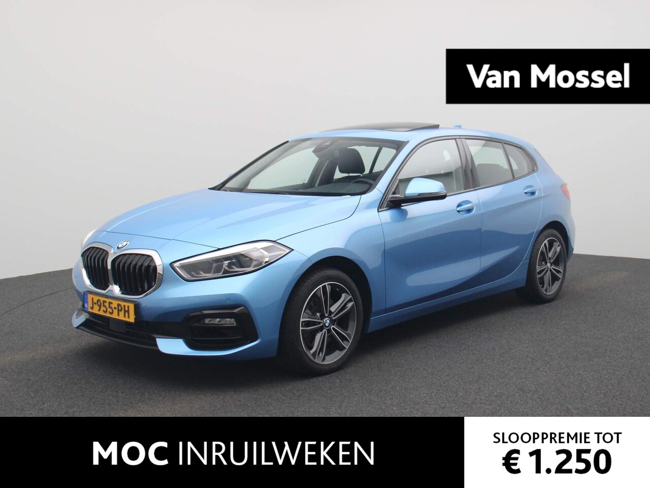 BMW 1-serie - 118i High Executive Edition | Leder | Navi | Schuifdak | PDC | LMV | LED | - AutoWereld.nl