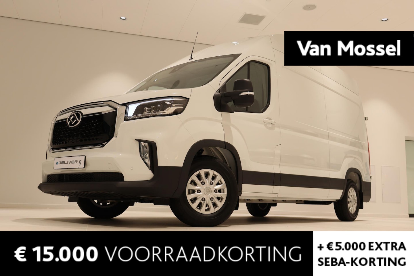 Maxus eDeliver 9 - L3H3 Business 89 kWh | WLTP STAD 386KM | 3-FASE LADER |  KEYLESS ENTRY | AIRCO | ADAPTIVE - AutoWereld.nl