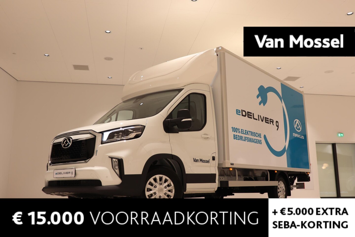 Maxus eDeliver 9 - L4 Business DEAL 65 kWh | INCL. CITYBOX OPBOUW | APPLE CARPLAY | STOELVERWARMING | ADAPT. - AutoWereld.nl