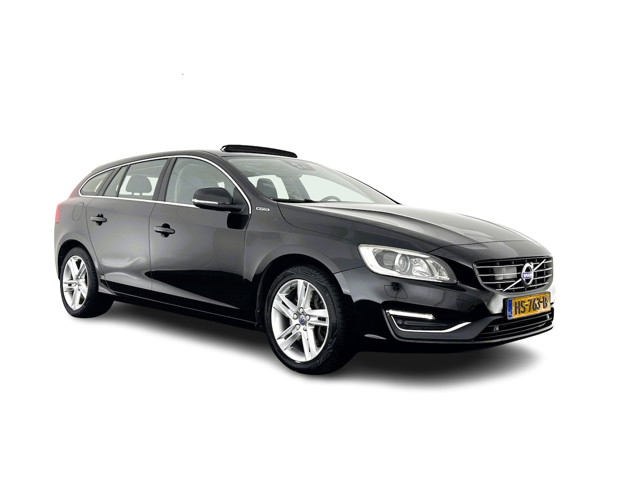 Volvo V60 - 2.4 D6 Twin Engine R-Design Aut. *SUNROOF | ADAPTIVE-CRUISE | VOLLEDER | XENON | MEMORY-PA - AutoWereld.nl