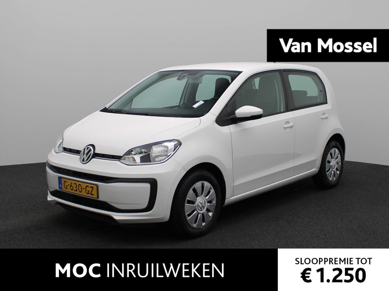 Volkswagen Up! - 1.0 BMT move up! | Airco | Bluetooth | Hill-Hold | DAB | Led-dagrijverlichting | 5-Deurs | - AutoWereld.nl