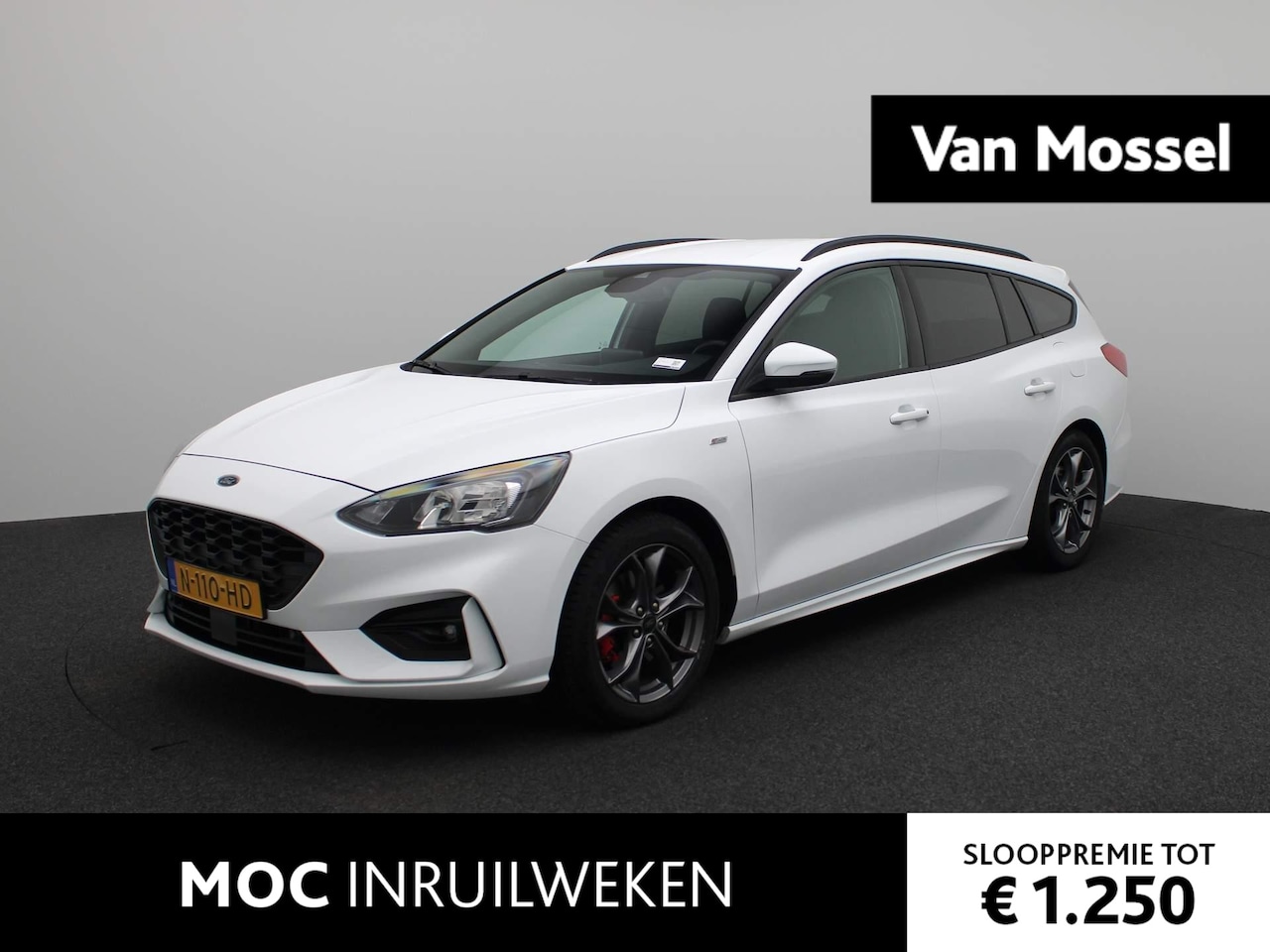 Ford Focus Wagon - 1.5 EcoBoost ST Line X Business | Automaat | Navigatie | Camera | Privacy Glass | Virtual - AutoWereld.nl