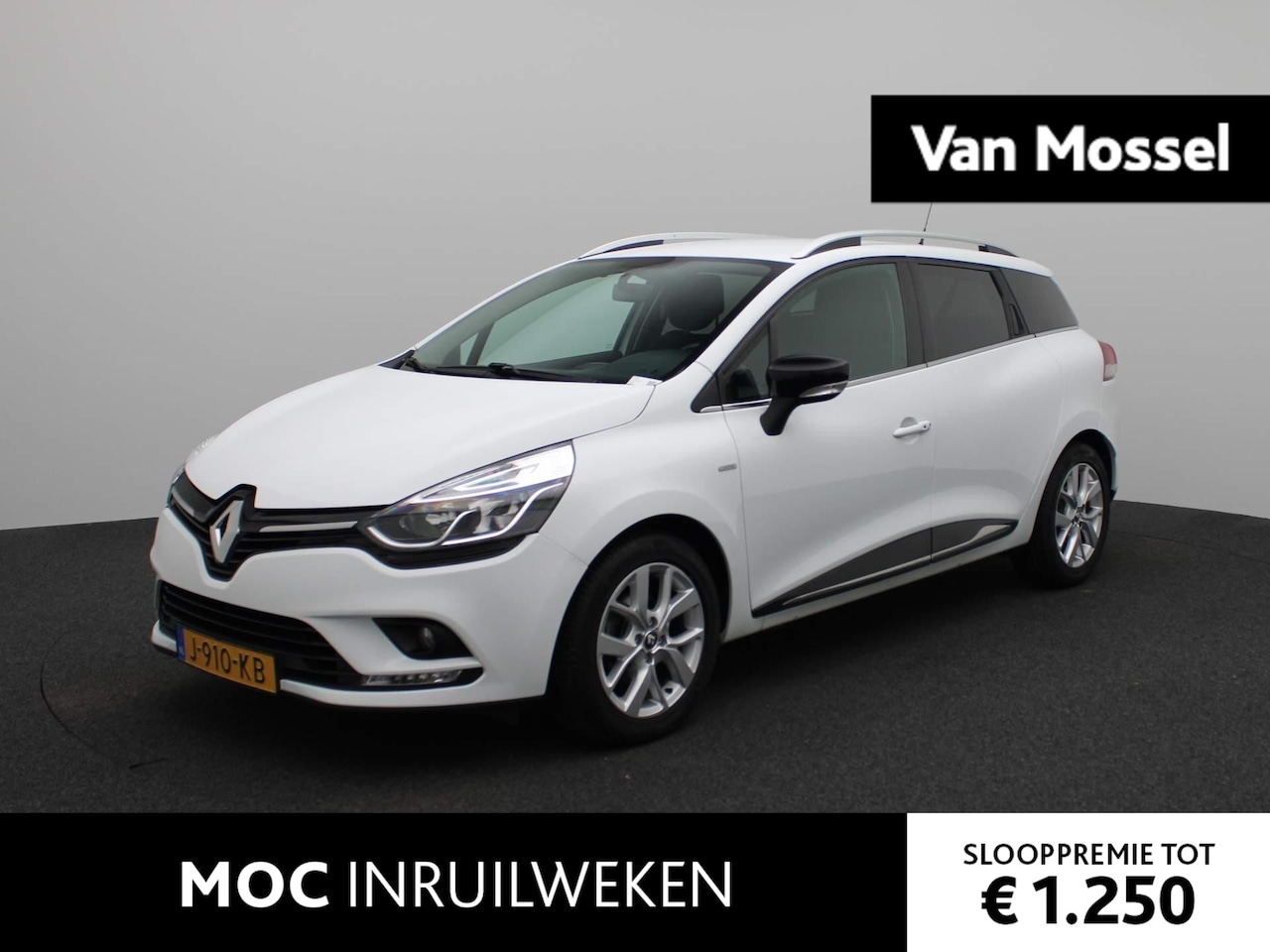 Renault Clio Estate - 0.9 TCe Limited | Navigatie | Airconditioning | Parkeersensoren | Lichtmetalen Velgen | - AutoWereld.nl