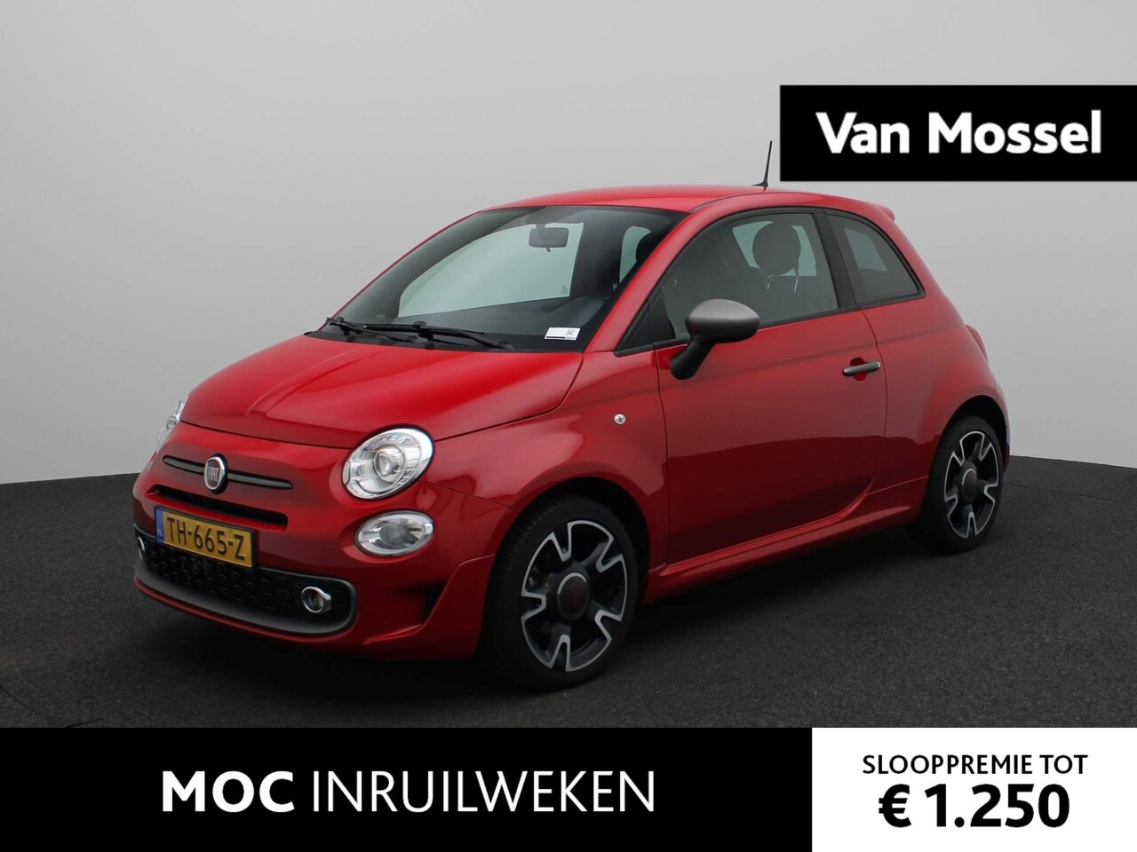 Fiat 500 - 0.9 TwinAir Turbo Sport | Navigatie | Climate Control | Lichtmetalen Velgen | Parkeersenso - AutoWereld.nl