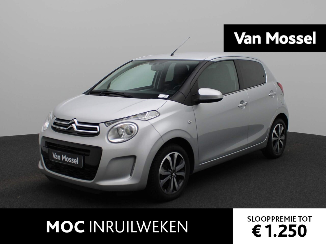 Citroën C1 - 1.0 VTi Shine | Climate Control | Keyless | Camera | Lichtmetalen Velgen | Privacy Glass | - AutoWereld.nl