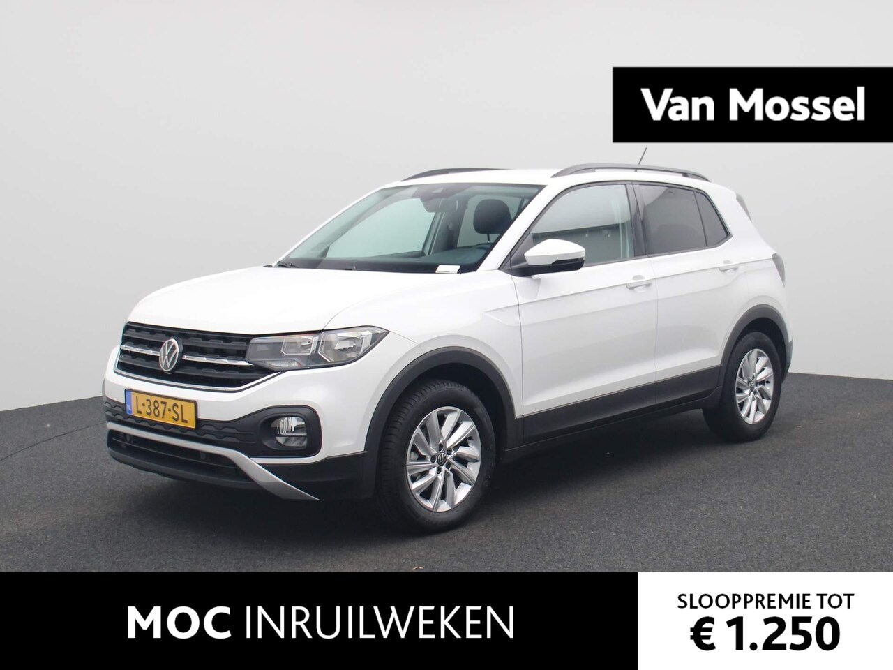 Volkswagen T-Cross - 1.0 TSI Life | Adaptieve Cruise Control | DAB | Climate Control | 16 inch LMV | Parkeersen - AutoWereld.nl