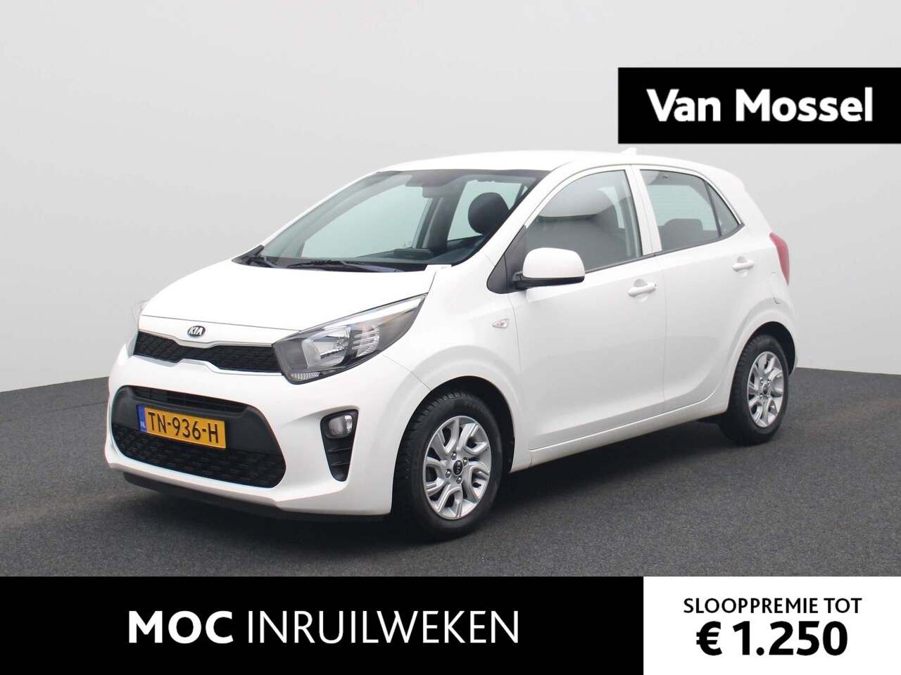 Kia Picanto - 1.0 CVVT ComfortPlusLine Navigator | Navigatie | Airco | Lichtmetalen Velgen | Apple Carpl - AutoWereld.nl