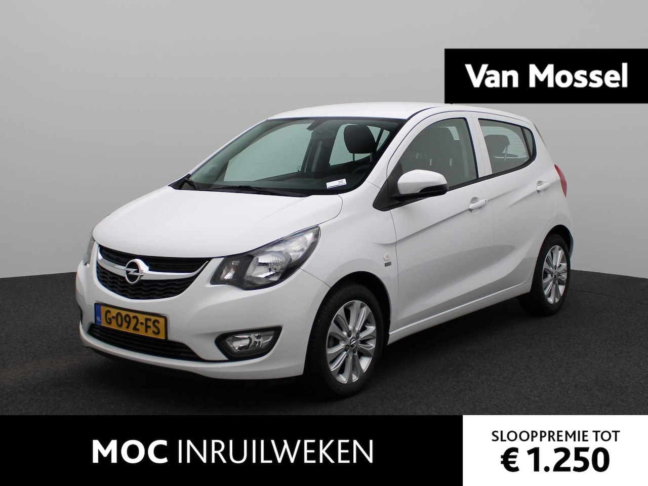 Opel Karl - 1.0 ecoFLEX 120 Jaar Edition | AIRCO | PARKEERSENSOREN | BLUETOOTH | 15"LICHTMETALEN VELGE - AutoWereld.nl