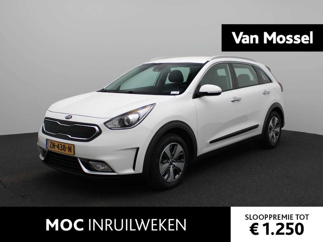 Kia Niro - 1.6 GDi Hybrid DynamicLine | HALF LEDER INTERIEUR | ACHTERUITRIJCAMERA | NAVIGATIE | CLIMA - AutoWereld.nl