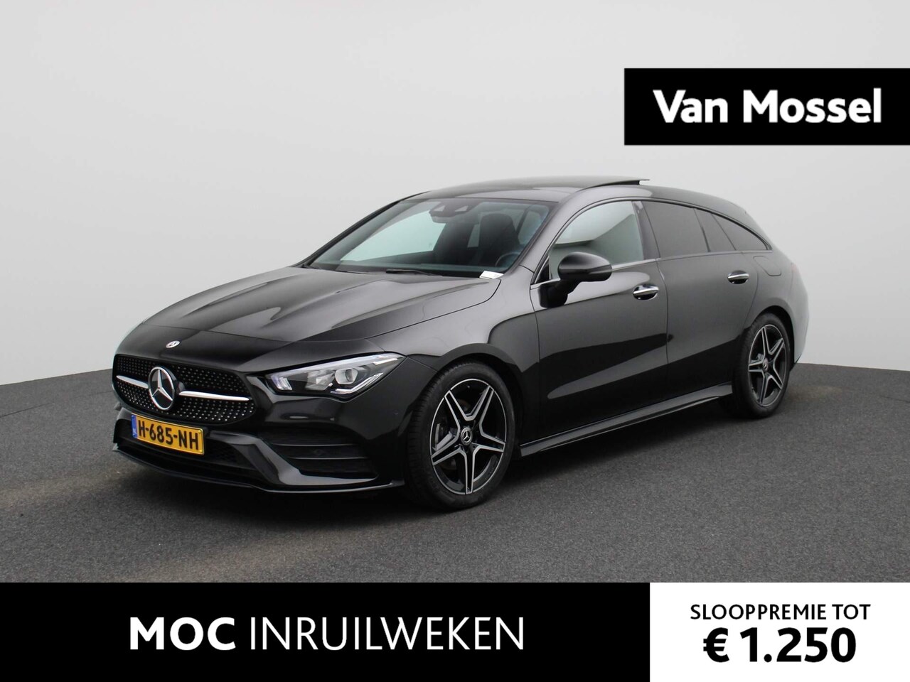 Mercedes-Benz CLA-klasse Shooting Brake - 180 Business Solution AMG | PANORAMADAK | SFEERVERLICHTING | STOELVERWARMING | ACHTERUITRI - AutoWereld.nl