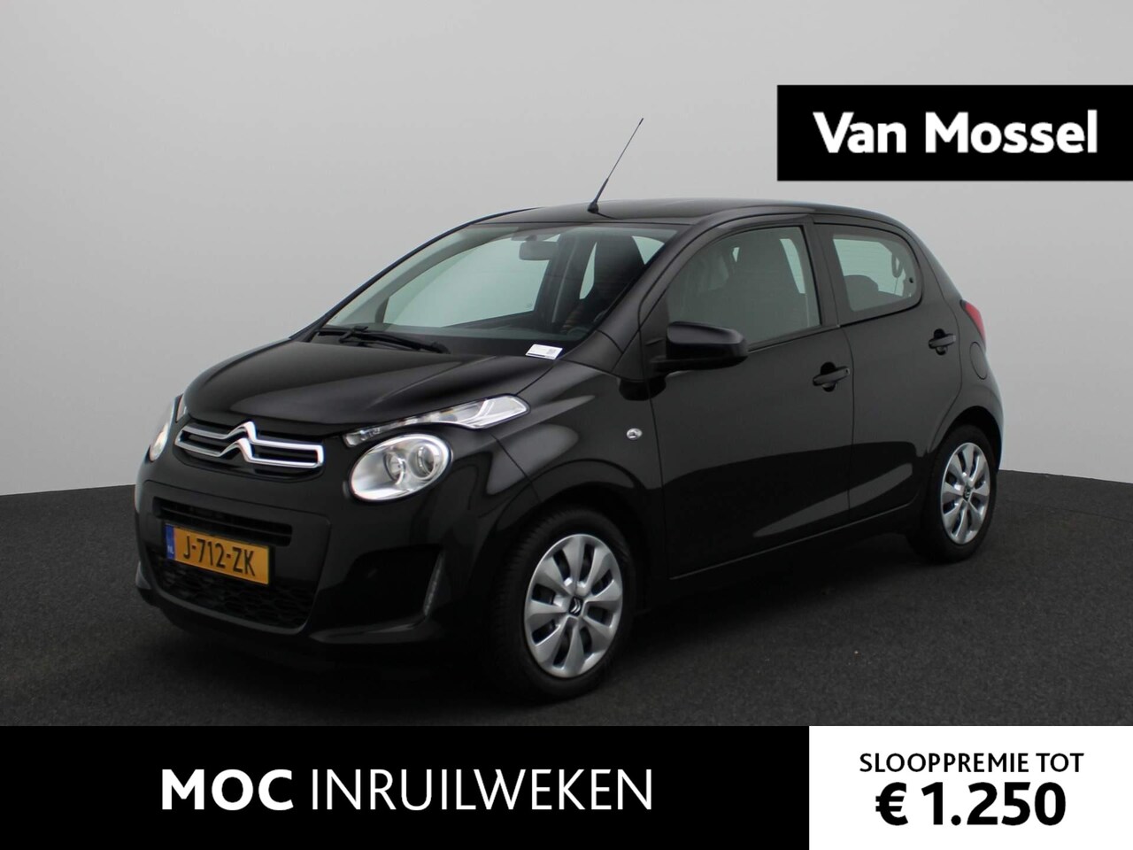 Citroën C1 - 1.0 VTi Feel | Airco | Led-Dagrijverlichting | Bluetooth | Elektrische Ramen | 5-Deurs | D - AutoWereld.nl