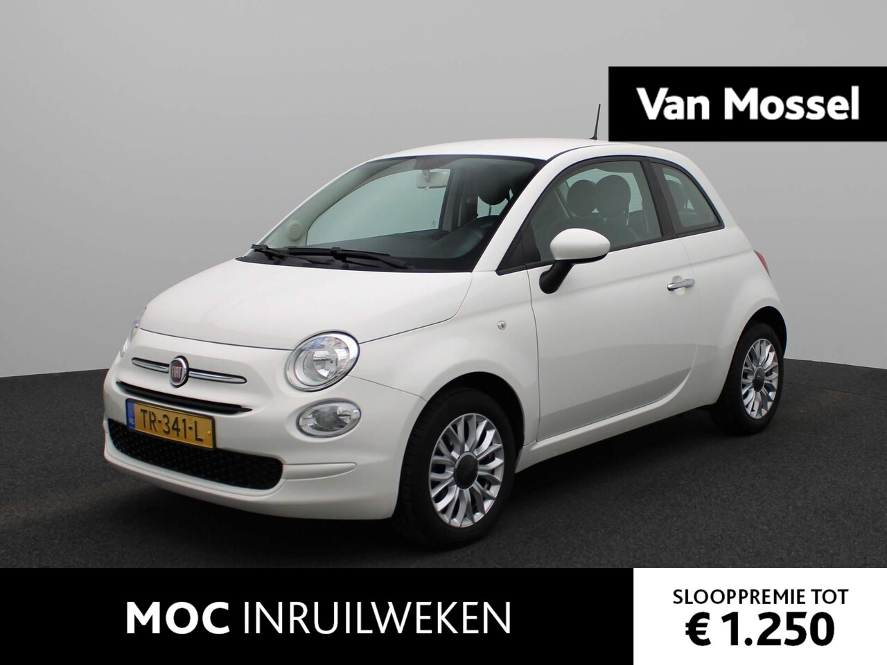 Fiat 500 - 1.2 Popstar | BLEUTOOTH | AIRCO | ELEKTRISCHE RAMEN VOOR | MULTIFUNCTIONEEL STUURWIEL | LI - AutoWereld.nl