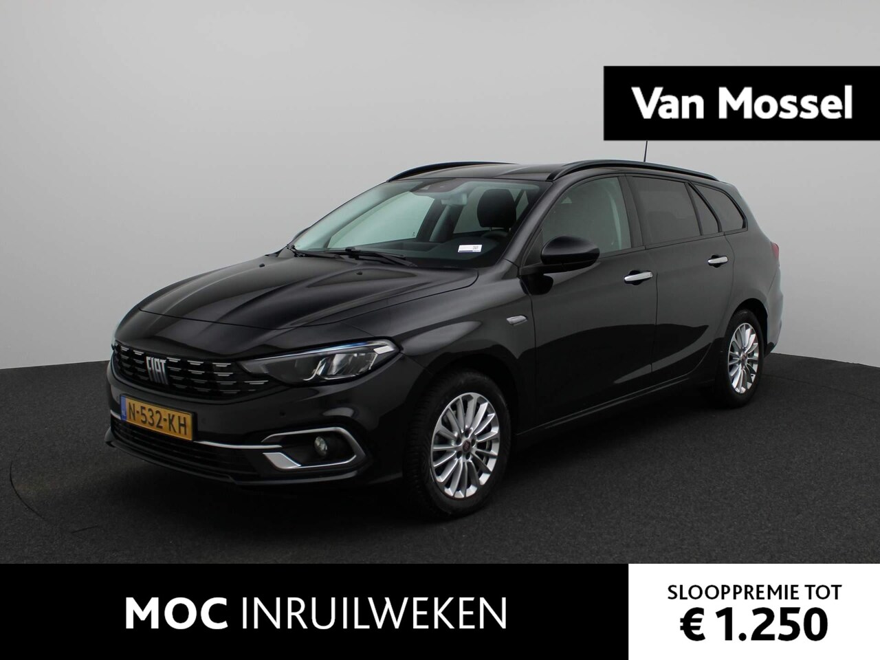 Fiat Tipo Stationwagon - 1.0 Life | GROOT SCHERM | APPLE CARPLAY - ANDROID AUTO | CLIMATE CONTROL | LED VERLICHTING - AutoWereld.nl