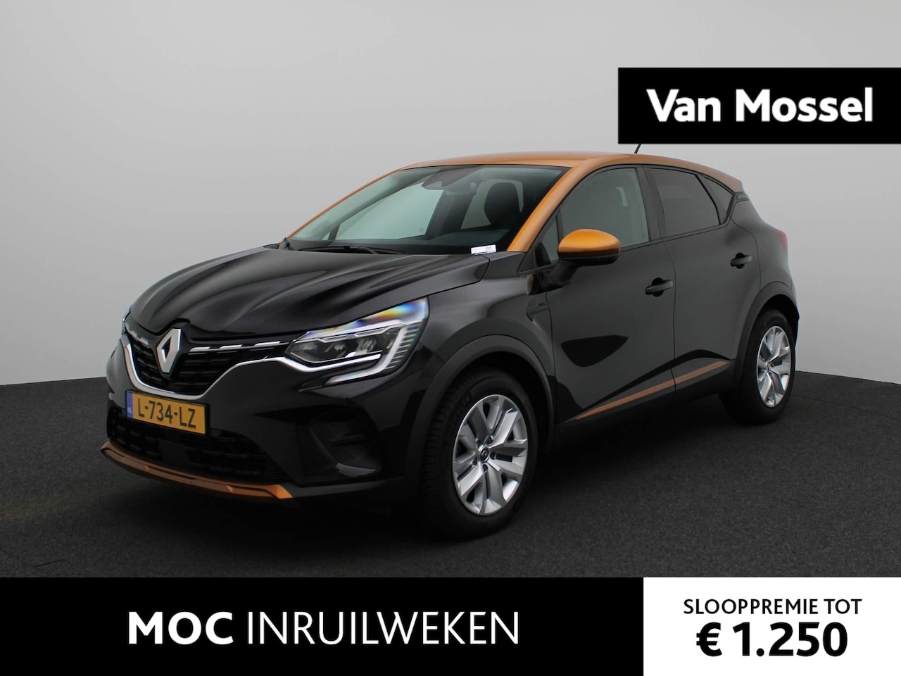 Renault Captur - 1.3 TCe 130 Intens | NAVIGATIE | CLIMATE CONTROL | PARKEERSENSOREN | 17" LICHTMETALEN VELG - AutoWereld.nl