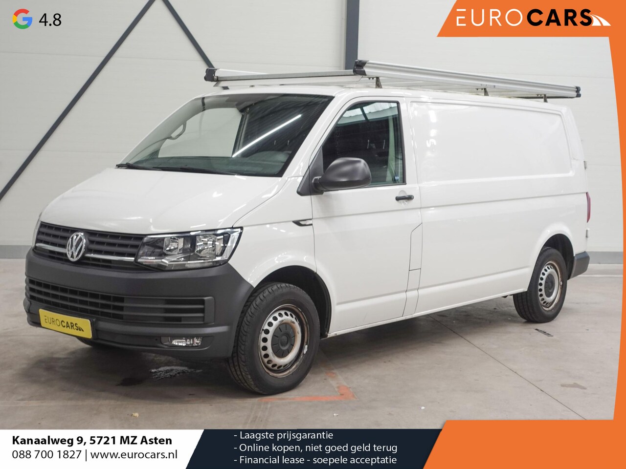 Volkswagen Transporter - 2.0 TDI 114pk L2H1 Comfortline Executive plus Navi Carplay Trekhaak Imperiaal - AutoWereld.nl