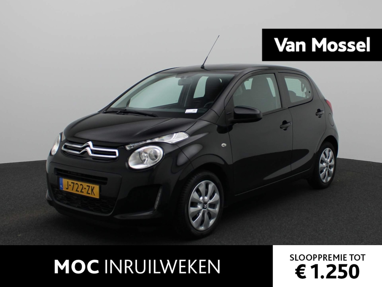 Citroën C1 - 1.0 VTi Feel | AIRCO | BLUETOOTH | ELEKTRISCHE RAMEN VOOR | - AutoWereld.nl