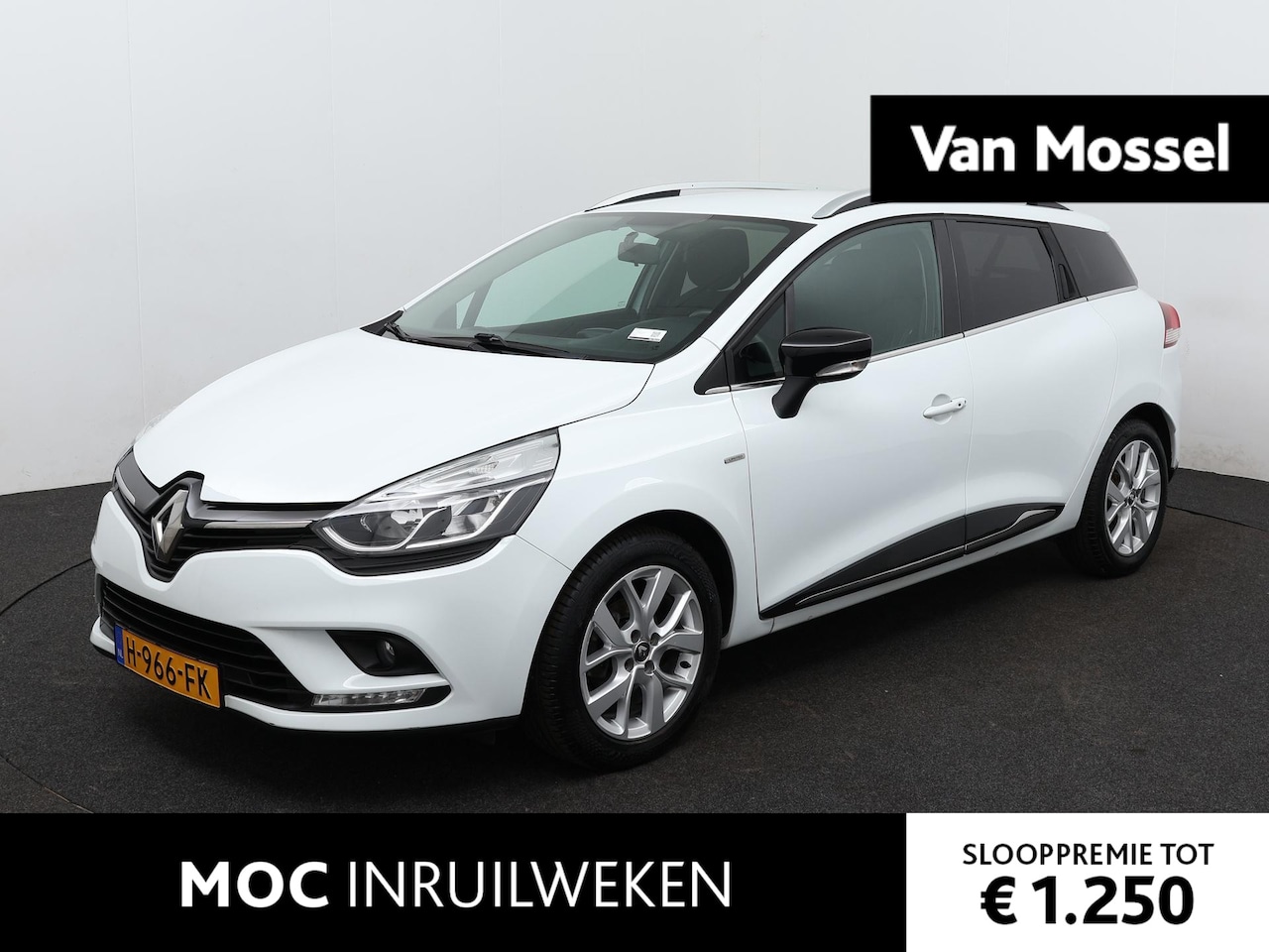 Renault Clio Estate - 0.9 TCe Limited | NAVIGATIE | PARKEERSENSOREN | AIRCO | LICHT METALEN VELGEN | - AutoWereld.nl