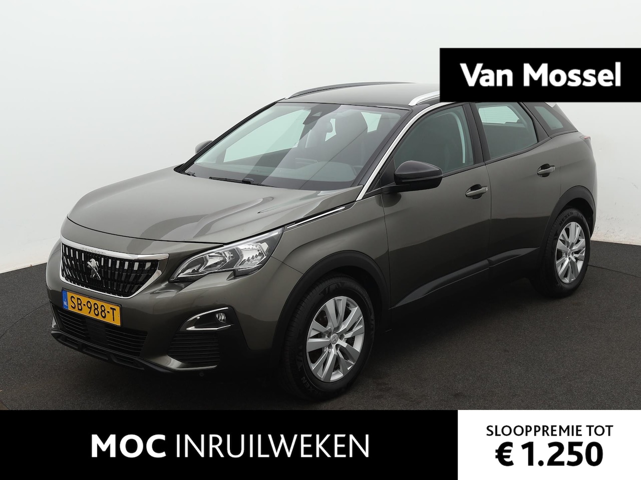 Peugeot 3008 - 1.2 PureTech Blue Lease Executive | APPLE CARPLAY | ACHTERUITRIJCAMERA | AFNEEMBARE TREKHA - AutoWereld.nl