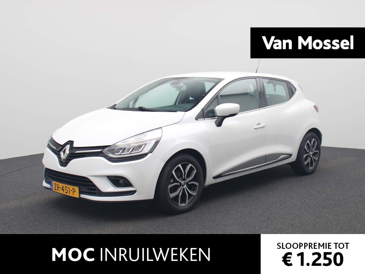 Renault Clio - 0.9 TCe Intens | HALF LEDER | LED  VERLICHTING | NAVIGATIE | PARKEERSENSOREN | CLIMATE CON - AutoWereld.nl