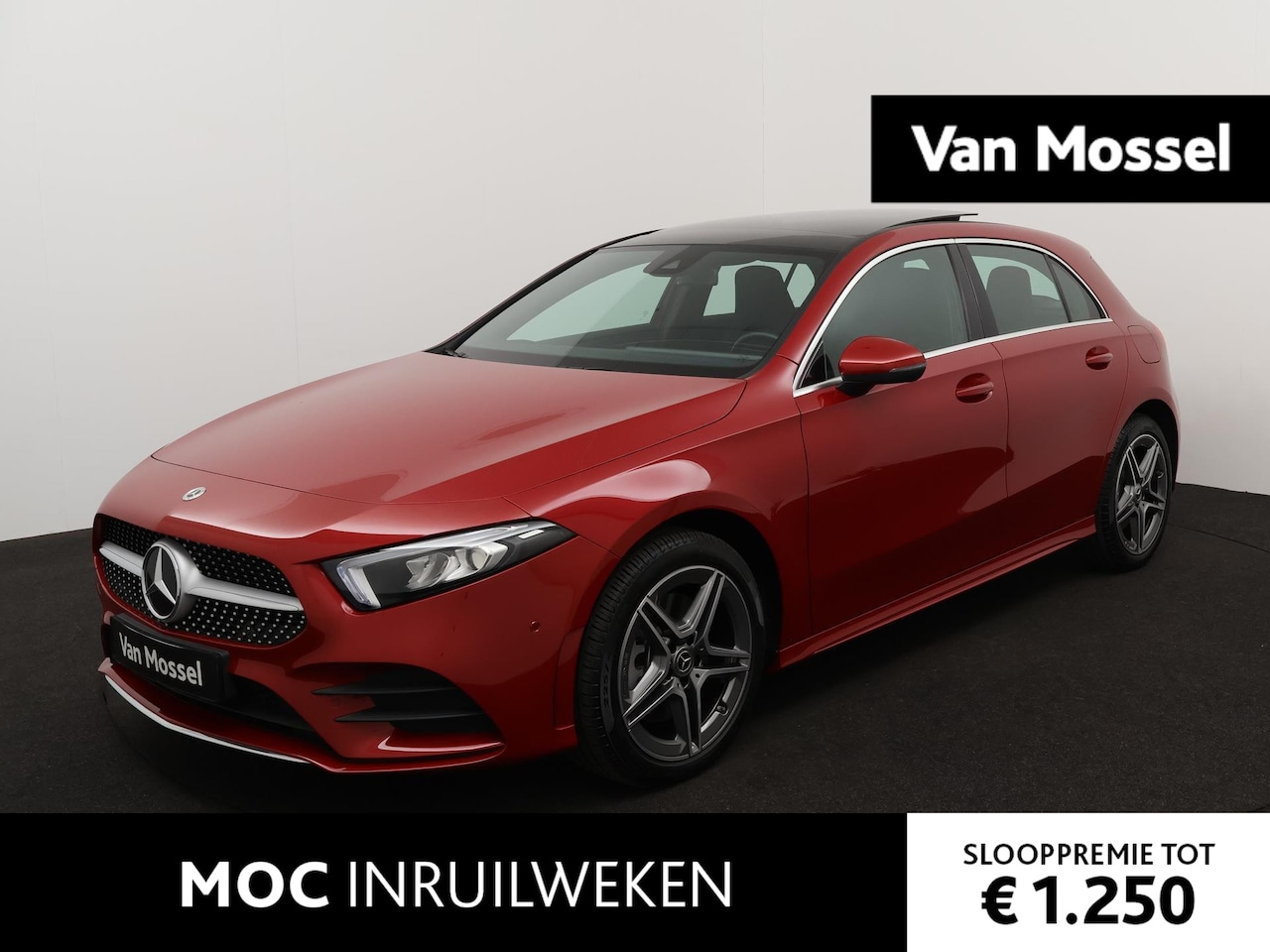 Mercedes-Benz A-klasse - 250 e Luxury Line | PANORAMADAK | ACHTERUITRIJCAMERA | SFEERVERLICHTING | NAVIGATIE | STOE - AutoWereld.nl