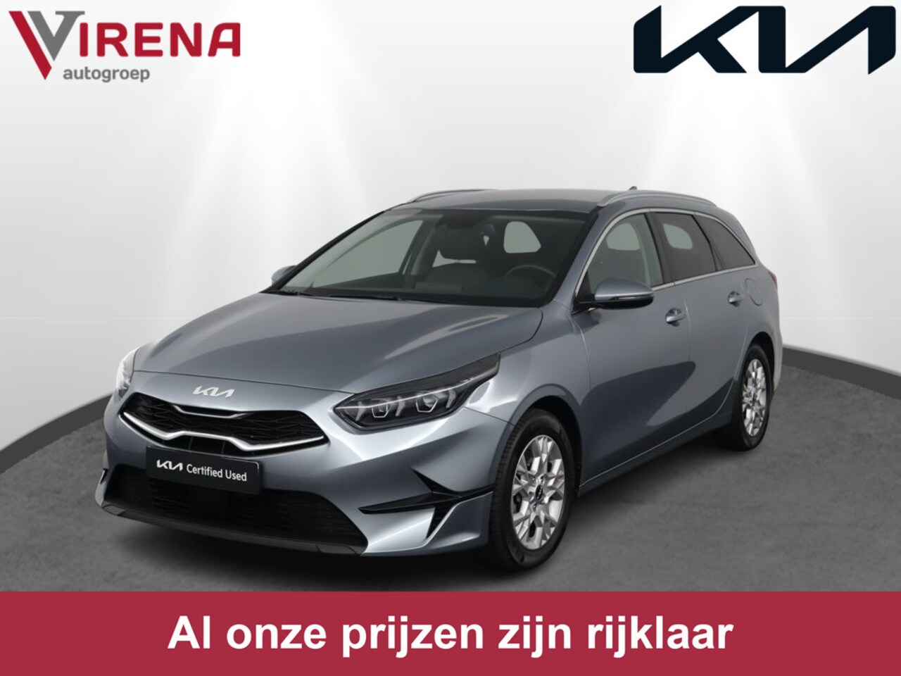 Kia Cee'd Sportswagon - Ceed 1.0 T-GDi DynamicPlusLine - Stoelverwarming -  Stuurverwarming - Navigatie - Airco - - AutoWereld.nl