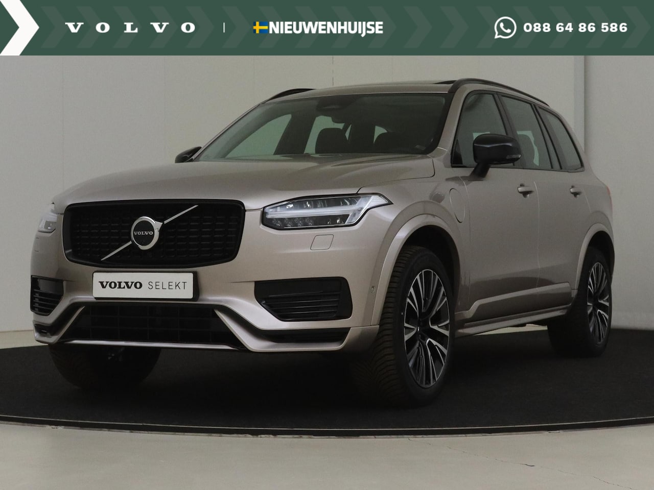 Volvo XC90 - 2.0 T8 Recharge AWD Ultimate Dark | Trekhaak | Luchtvering | Bowers & Wilkins | Stuur + St - AutoWereld.nl