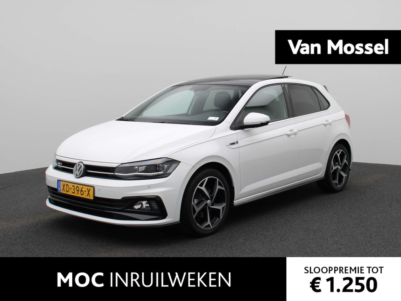 Volkswagen Polo - 1.0 TSI Highline Business R | Panoramadak | Camera | Navigatie | Beats Audio | Keyless | - AutoWereld.nl