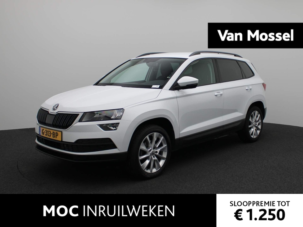 Skoda Karoq - 1.0 TSI Ambition Business | Navigatie | Climate control | Parkeersensoren | Automaat | LMV - AutoWereld.nl