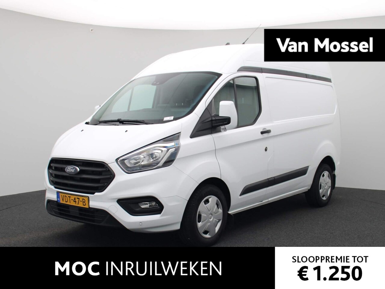 Ford Transit Custom - 300 2.0 TDCI L1H2 Trend | Navigatie | Parkeerhulp | Airco | Zijschuifdeur | - AutoWereld.nl