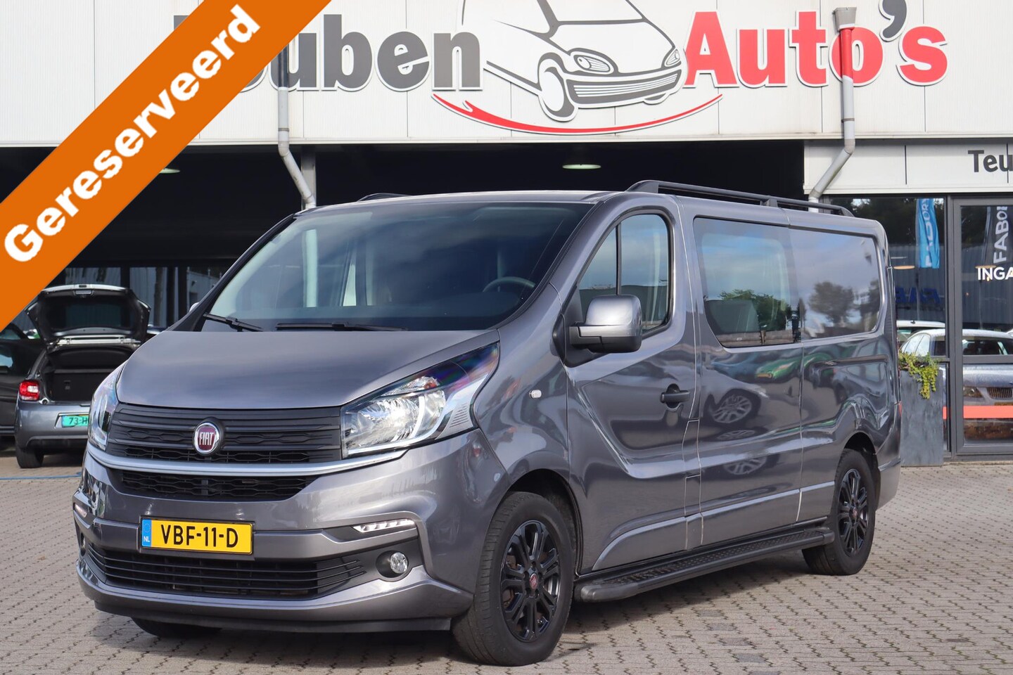 Fiat Talento - 1.6 MJ EcoJet L2H1 DC Basis Dubbel Cabine, Trekhaak, Airco, Cruise control, Treeplanken - AutoWereld.nl