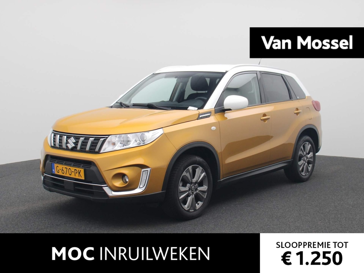 Suzuki Vitara - 1.0 Boosterjet Select | ACHTERUITRIJCAMERA | STOELVERWARMING | CLIMATE CONTROL  | CRUISE C - AutoWereld.nl