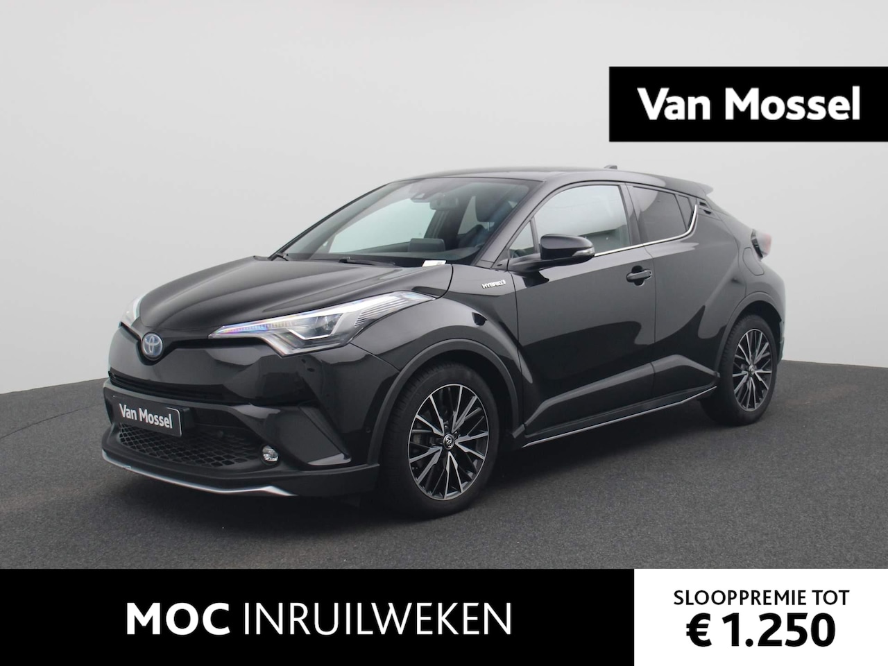 Toyota C-HR - 1.8 Hybrid Executive | AUTOMAAT | NAVIGATIE | HALF-LEDER | ACHTERUITRIJCAMERA | STOELVERWA - AutoWereld.nl