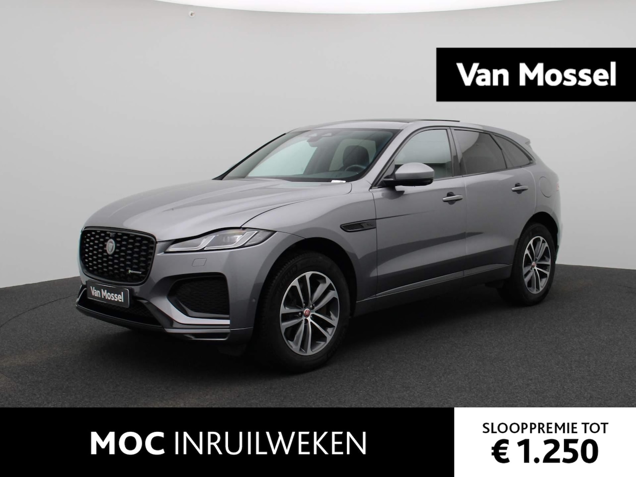 Jaguar F-Pace - 2.0 P400e PHEV R-Dynamic S | PANORAMA-SCHUIFDAK | LEDER | MERIDIAN AUDIO | 360-CAMERA | EL - AutoWereld.nl