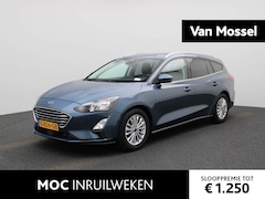 Ford Focus Wagon - 1.0 EcoBoost Titanium Business | ACHTERUITRIJCAMERA | NAVIGATIE | CLIMATE CONTROL | PARKEE